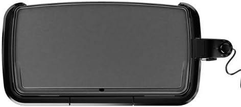BLACK+DECKER GD2011B Family Sized Electric Griddle, 20 x 11-Inch, Black