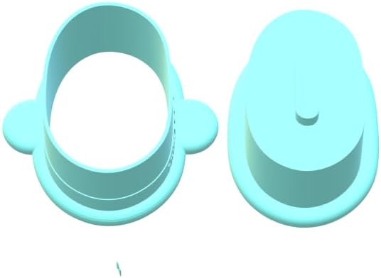 Number Cake Pop Mold with Embosser | Deluxe Cutter and Popper (Number 0 Cake Pop Mold)