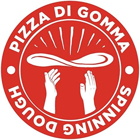 Training pizza disc for pizza acrobatics. Pizza di gomma - Spinning dough - Throw dough with silicone disc - size 16 inch. Rubber pizza.