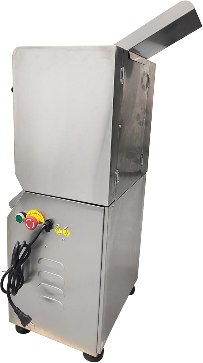 Commercial Electric Noodle Machine High-speed Press Dough Machine with 1mm & 2mm Cutters for Pasta,Dumpling Skin,Noodle,Bread Electric Dough Sheeter 1.5KW 110V