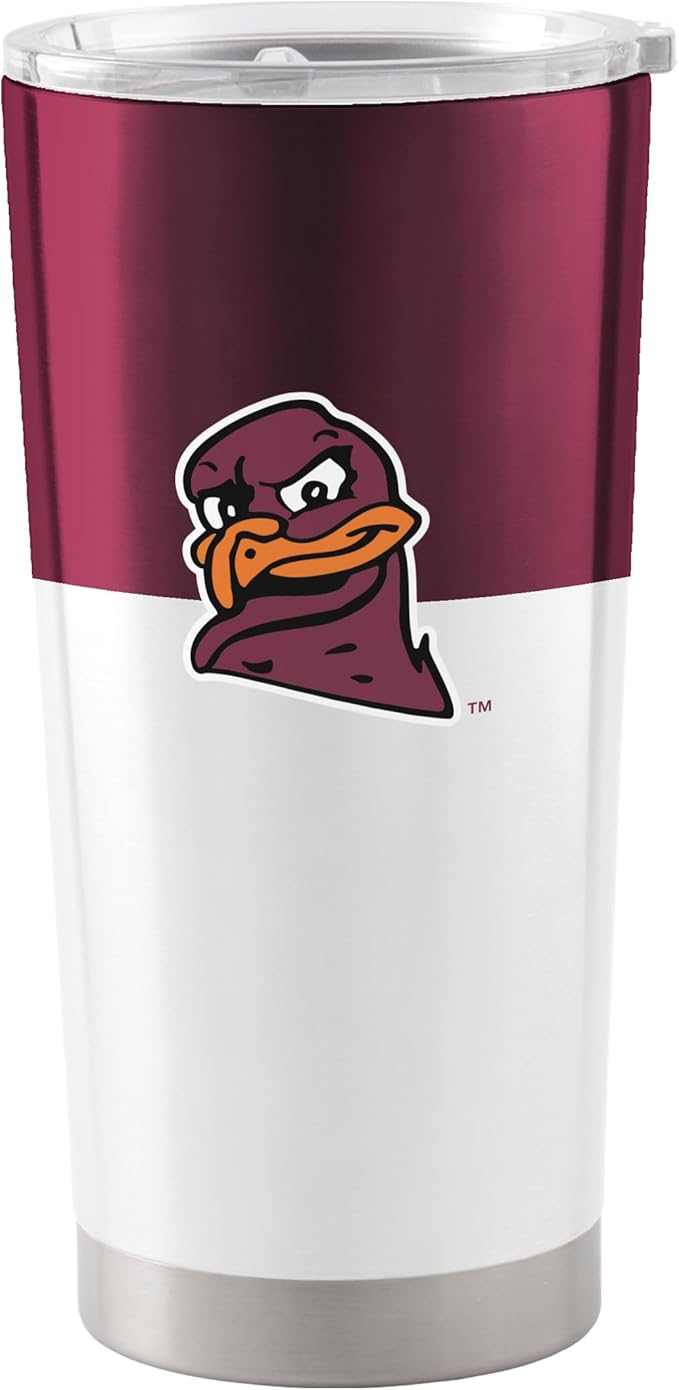 Logo Brands 20 oz Powder Coat Tumbler- Insulated Tumbler with Lid for Water, Iced Tea or Coffee, Smoothie and More
