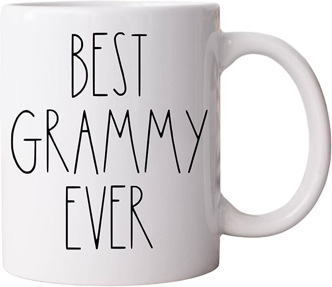 YourTextHereShoppe Custom Farmhouse-Style Coffee Mug 11oz – Personalized Text on One or Two Sides – Skinny Font Inspired Ceramic Mug – Dishwasher & Microwave Safe Gift