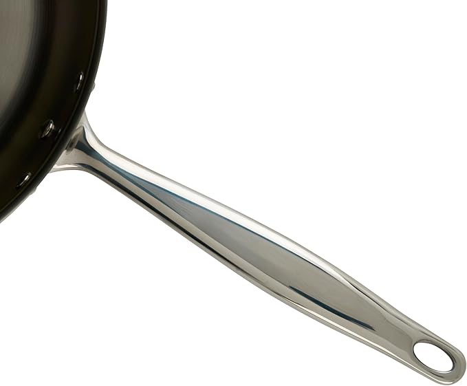 WINCO Tri-Ply Frying Pan, Silver
