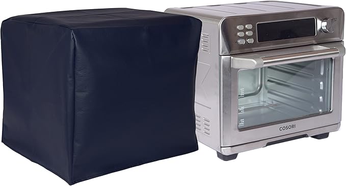 Perfect Dust Cover, Navy Blue Padded Cover Compatible with COSORI Smart Air Fryer Toaster Oven Combo, 12-in-1 Convection Ovens Countertop, Anti-Static and Waterproof Dust Cover by The Perfect Dust