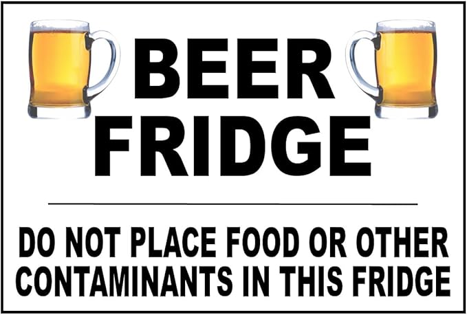 Beer Fridge Magnets (3 1/2 X 5 Inches)