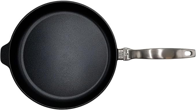 Swiss Diamond Nonstick Frying Pan Hybrid Ceramic and Diamond-Infused Fry Pan, Dou Ceramic, Dishwasher and Oven Safe Fry Pans (11 IN)
