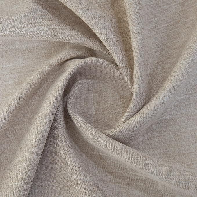 Lace Trim Tablecloth Linen-Look Textured Rustic Burlap Stlye Machine Washable Solid Heavy Weight Rectangle/Oblong Table Cloth Cover for Kitchen Dinning Tabletop Decoration 55x86 in Beige