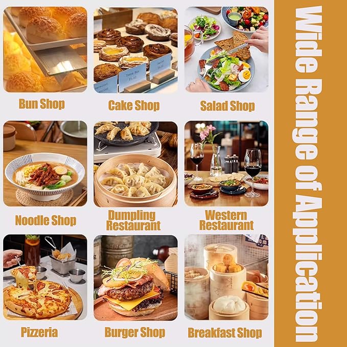 Commercial Stand Mixer 60L Double-acting Double-speed Dough Mixer Dough Kneading Machine Bread Spiral Mixer Automatic Dough Mixing Machine for Pizza Restaurant Bakeries Kitchen 220V