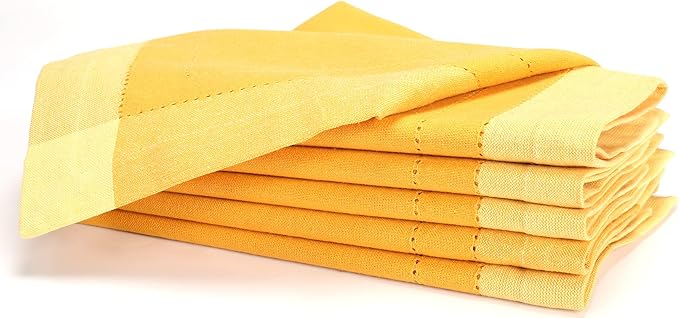 Homidate Cloth Dinner Napkins – Machine Washable Reusable Fabric Napkins for Weddings, Parties & Table Decorations