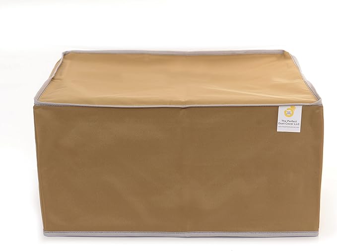 The Perfect Dust Cover, Tan Nylon Cover Compatible with Cuisinart Air Fryer Convection Toaster Oven Model CTOA-122, Anti Static, Double Stitched and Waterproof Cover by The Perfect Dust Cover LLC