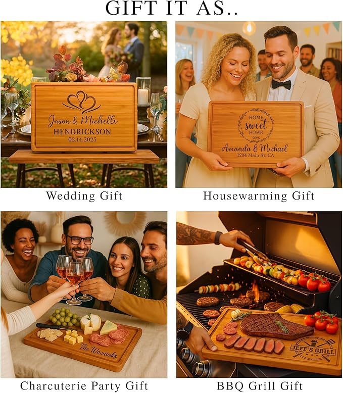 Personalized Unique Anniversary Wedding Engagement, Housewarming, Gifts for Couples - Men, Women, 1st to 25th or 50th Anniversary Present for Him, Her, Husband, Wife, Family, Valentines Day Gifts