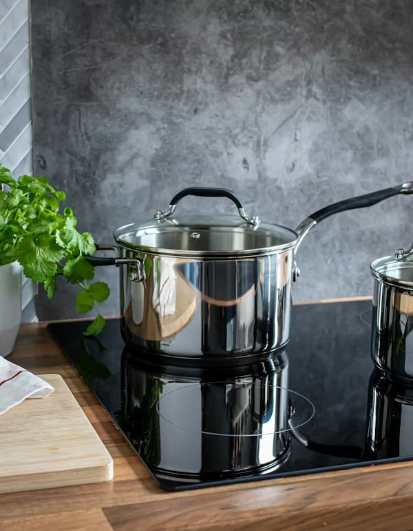 nduction & Gas Compatible Cookware