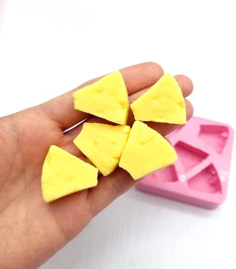 Pineapple chunks Silicone Mold - Candle making mold - Resin mold - Soap mold - Realistic Flexible mold NC032