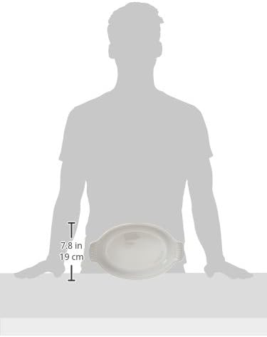 Heritage Oval Au Gratin Dish - White