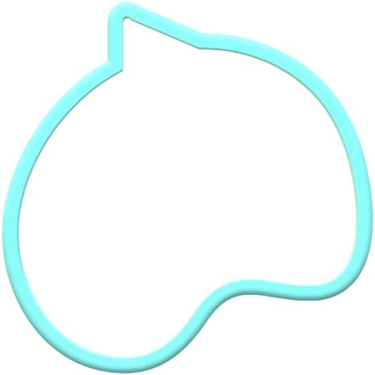 Golf Green Cookie Cutters (Standard Cutter 4.5")