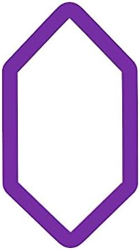 Elongated Hexagon Cookie Cutter - Gem Cookie Cutter - Shapes Cookie Cutters - Polymer Clay Cutters - Long Hexagon Cookie Cutter - Cutters