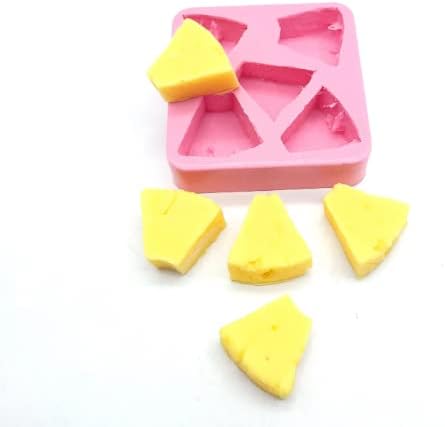 Pineapple chunks Silicone Mold - Candle making mold - Resin mold - Soap mold - Realistic Flexible mold NC032