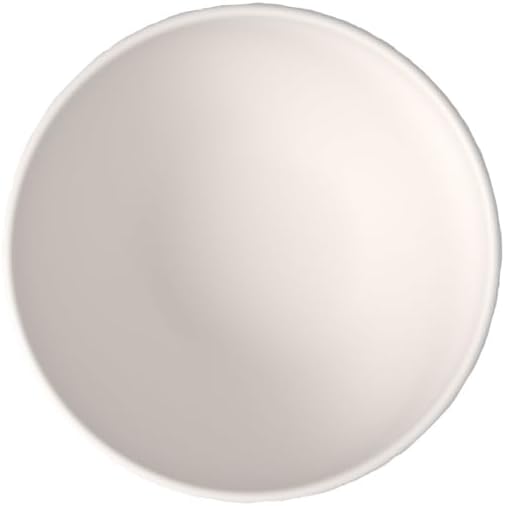 Villeroy & Boch Manufacture Rock Blanc Rice Bowl, Premium Porcelain, Made in Germany, 14.5 oz Capacity, 5.5 x 2.75 in, Matte White