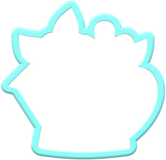 Flower Watering Can Cookie Cutters (Standard Cutter 3.5")