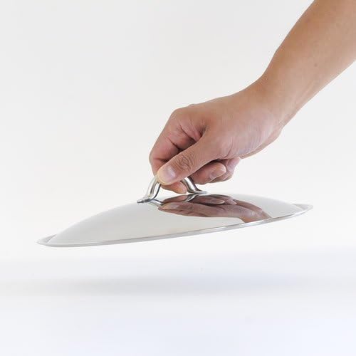 Alessi SG200/28 "Mami" Lid, 28 Cm, Silver