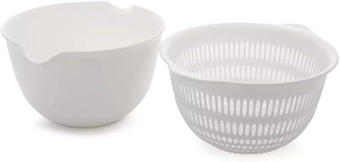 JSEIAJB Washing Basin Vegetable Draining Basket Vegetable Water Filter Basket Kitchen Washing Basket(900ML)