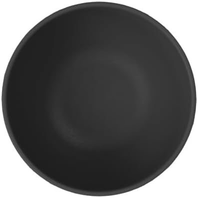 Villeroy & Boch Manufacture Rock Small Rice Bowl, Premium Porcelain, Made in Germany, 6.75 oz, Matte Black