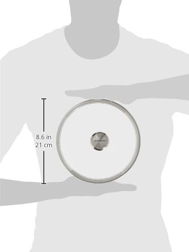 Le Creuset Signature Glass Lid with Stainless Steel Knob, 8"