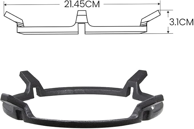 BUFFALO Cast Iron Wok Ring Cookware