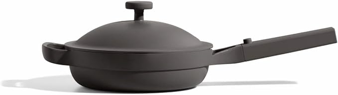 Our Place Mini Always Pan | 8.5" Ceramic Pan with Modular Lid & Beechwood Spatula | Patented 10-in-1 Nonstick, Non-Toxic Cookware Made Without PFAS | Induction & Oven-Safe up to 450°F | Char