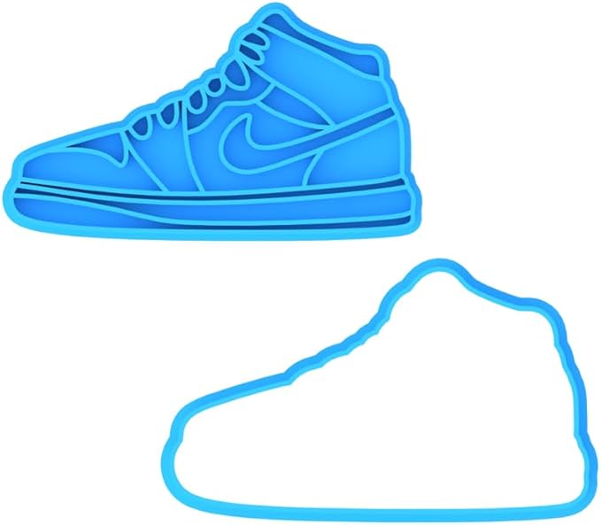 Jordan Dunk Sneaker Cookie Cutter & Stamp