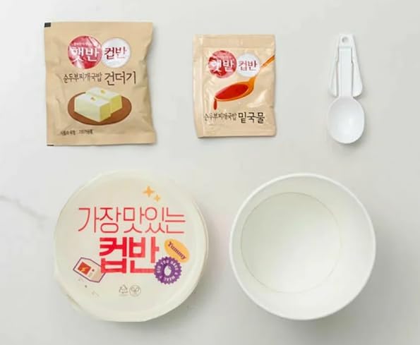 CJ Instant rice Hetbahn CupBan (3bowls, Soft Tofu Stew)