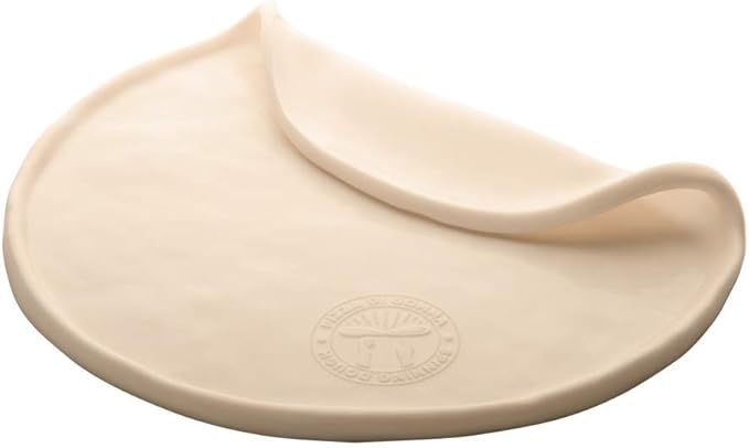 Training pizza disc for pizza acrobatics. Pizza di gomma - Spinning dough - Throw dough with silicone disc - size 13 inch. Rubber pizza.