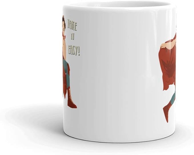 Take It Easy, El Luchador Mascarado Artwork Mug 11oz - 15oz