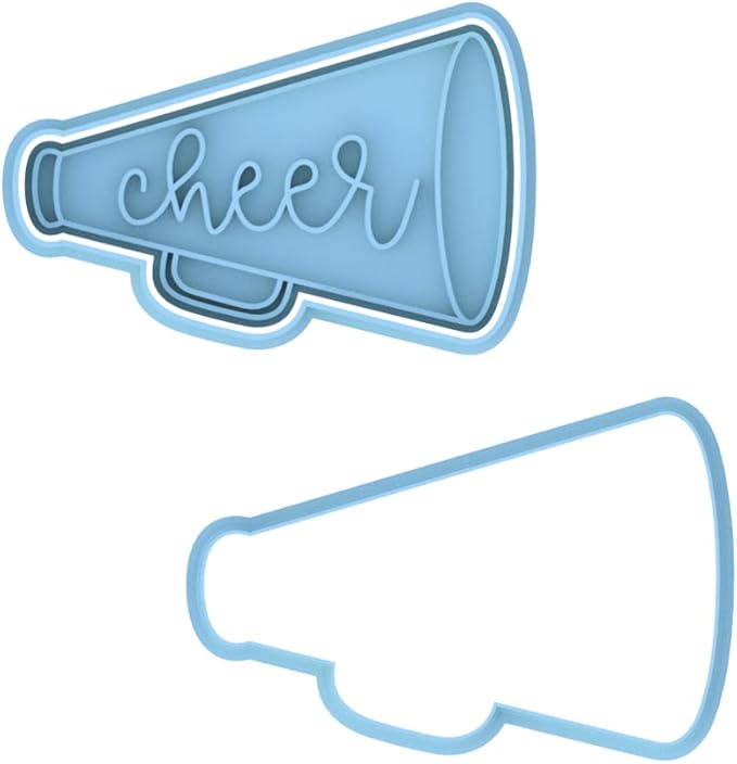 Cheerleading Cookie Cutter & Stamp