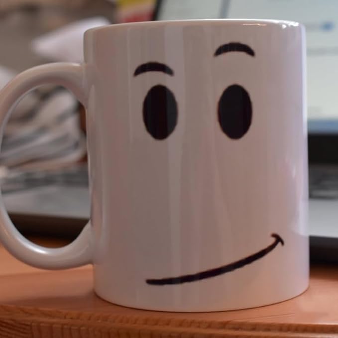 Game Inspired Mug Funny Faces Coffe Mug Cute Gamer Coffe Cup Idea Gift(2)