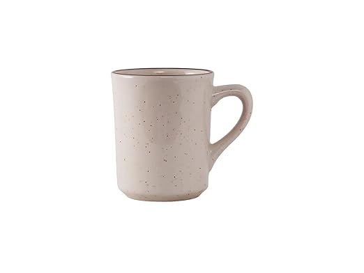 Tuxton China TBS-017 Tiara Mug, 8 oz., 3" Diameter x 3-7/8"H, Microwave and Dishwasher Safe, Oven Proof, Fully Vitrified, Ceramic, TuxCare, Healthcare, Bahamas, Pack of 36
