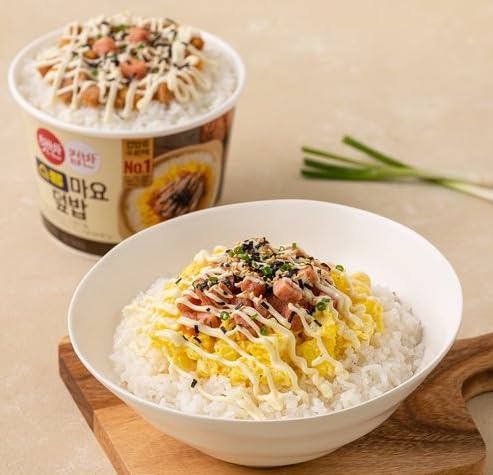 CJ Instant rice Hetbahn CupBan (3bowls, Ham mayo)