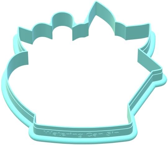 Flower Watering Can Cookie Cutters (Standard Cutter 4")