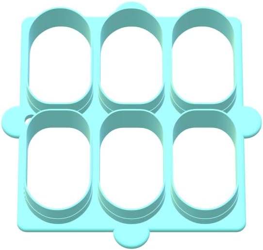Cakesicle Mold | Large 3in x 1.75in Deluxe Cutter, Popper and Tray (6 in 1 Multi-Popper only)