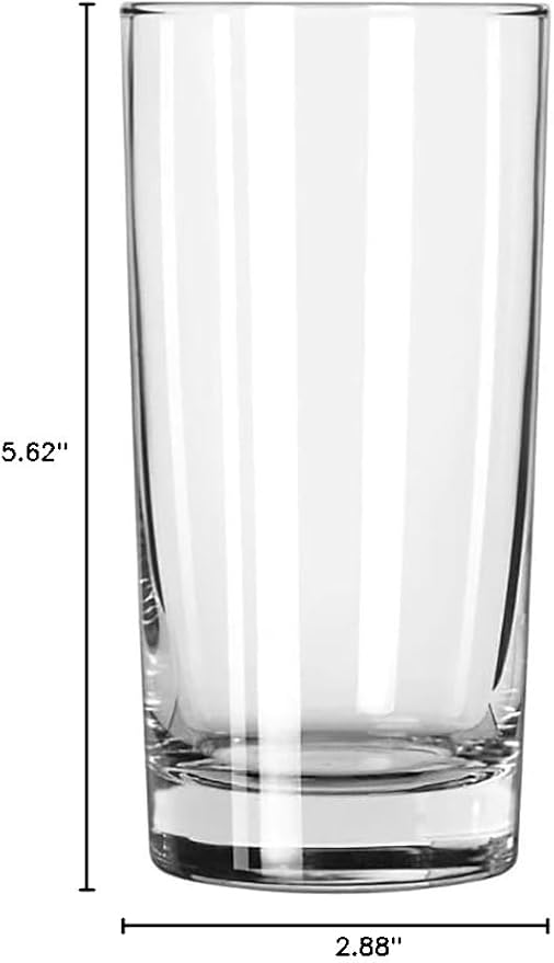 Libbey 814CD Heavy Base Finedge 12.5 Ounce Beverage Glass - 36 / CS