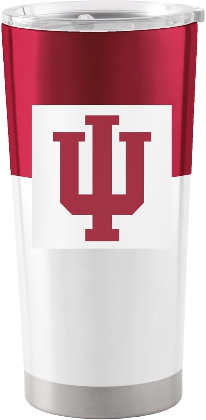 Logo Brands 20 oz Powder Coat Tumbler- Insulated Tumbler with Lid for Water, Iced Tea or Coffee, Smoothie and More