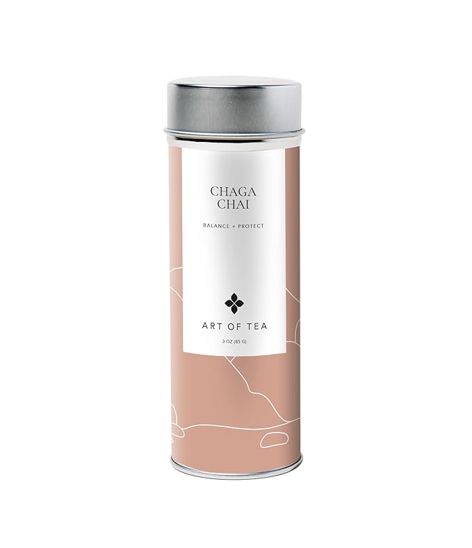Art of Tea | Chaga Chai 3oz (Chaga Mushroom Tea) | Wellness Loose Leaf Artisan Tea