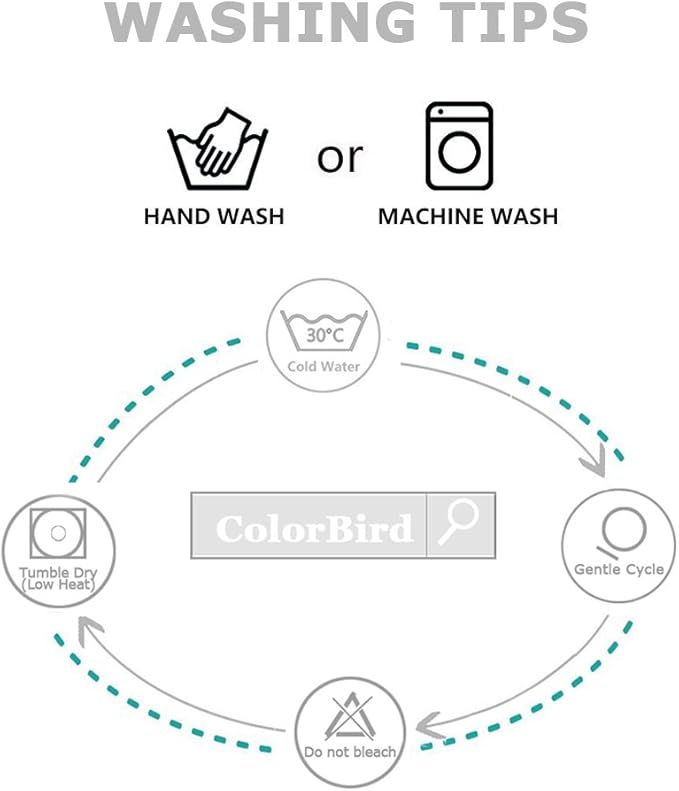 ColorBird Solid Embroidery Lattice Tablecloth Cotton Linen Dust-Proof Table Cover for Kitchen Dinning 70 Inch Round Table Cloth Linen