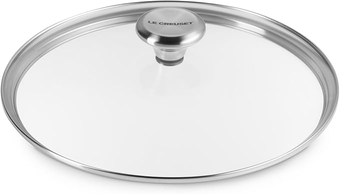Le Creuset Signature Glass Lid with Stainless Steel Knob, 10"