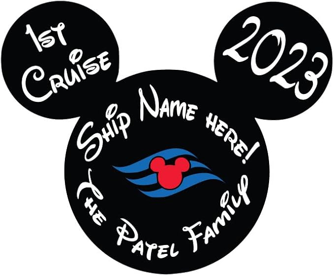 Custom Cruise Magnet - Personalized Door Magnet - Sign