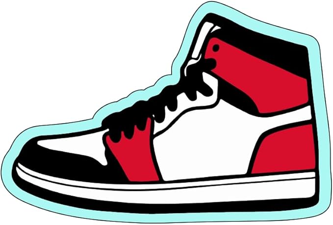 High Top Shoe Cookie Cutters (Standard Cutter 4.5")