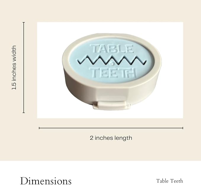 Tablecloth Holder (Gray) 4 Pack-Effortlessly Attaches to The Underside of Your Table, Providing a Secure Grip, Preventing Tablecloth from Flying Away.