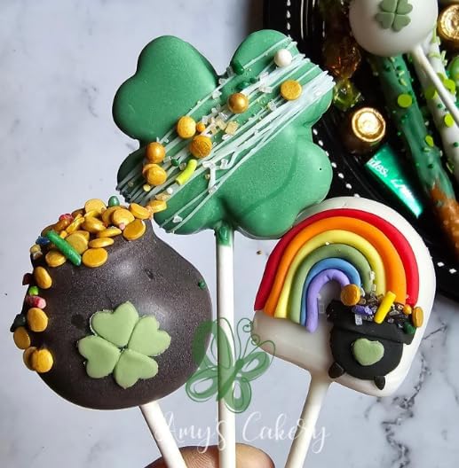 Standard Clover Cake Pop Mold | Options: Cutter, Popper, Multi Popper and 9in Tray (Single Cake Pop Mold)
