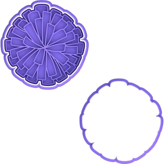 Cheerleading Cookie Cutter & Stamp