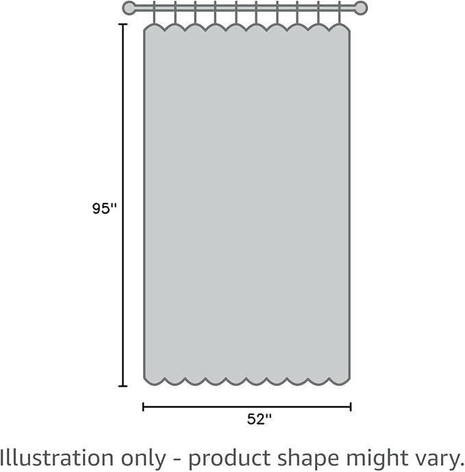 Elrene Home Fashions Farmhouse Living Grainger Buffalo-Check Blackout Window Curtain, Living Room and Bedroom Drape with Rod Pocket Tabs, 52" x 95", Black, 1 Panel